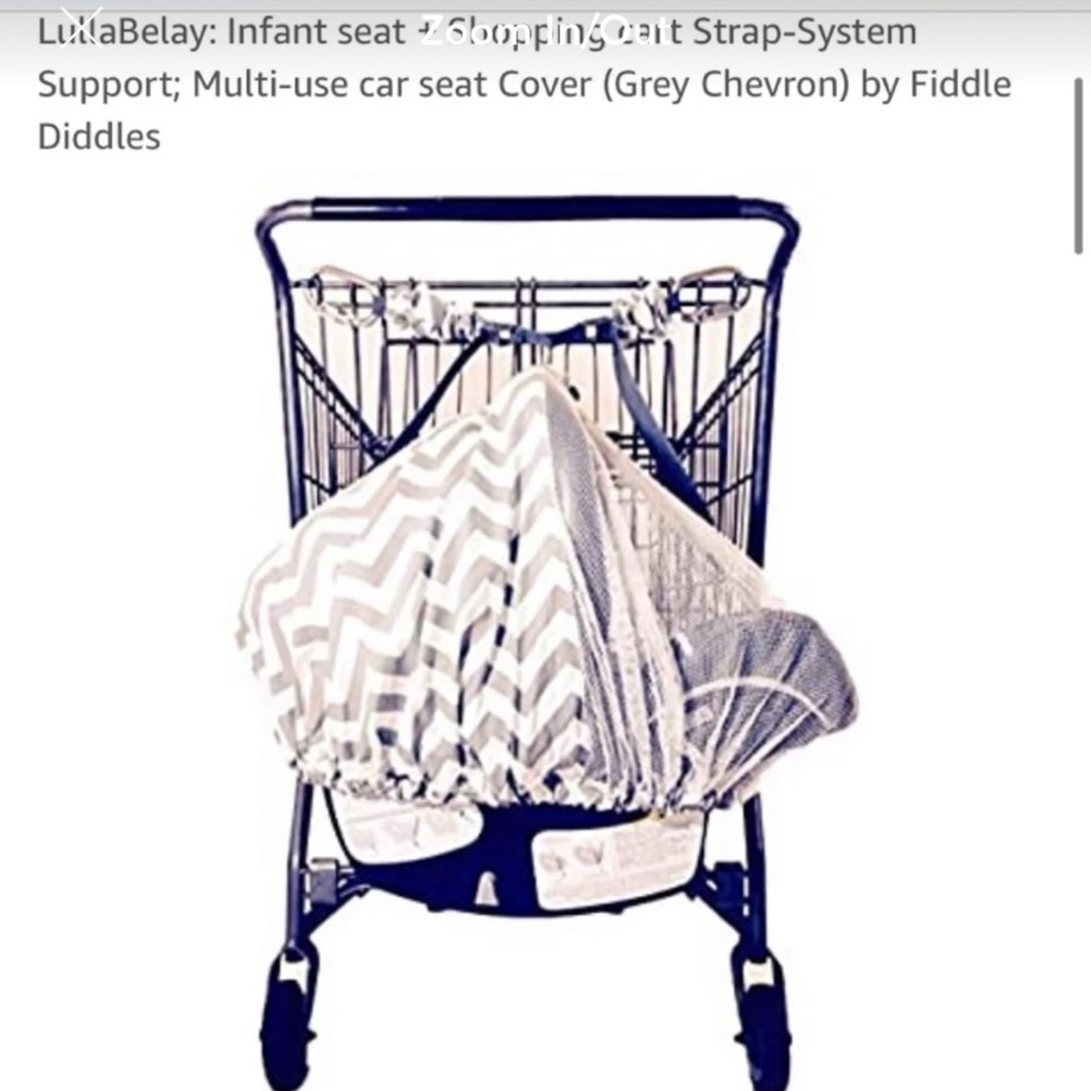 Lulla belay car seat carrying strap system